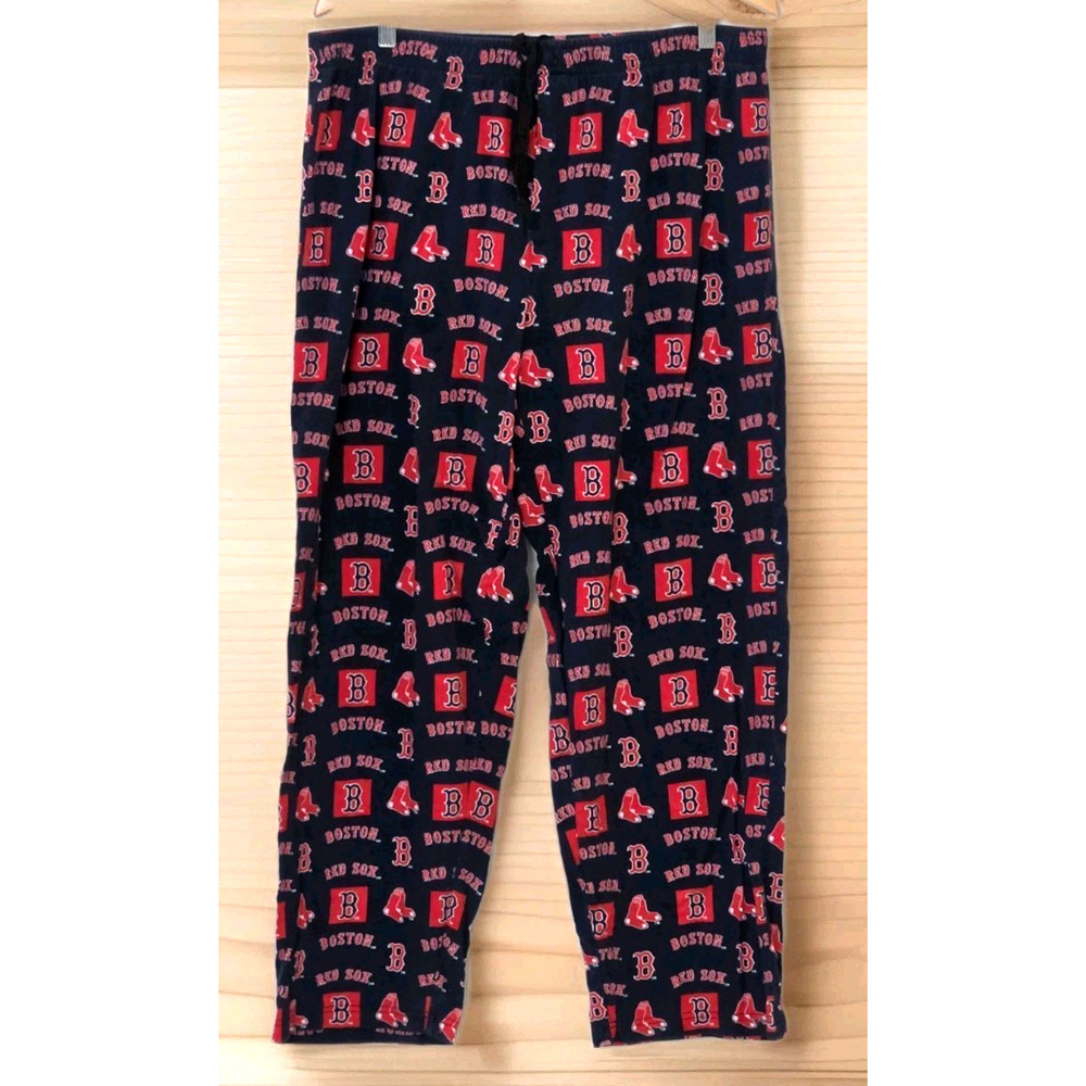 Boston Red Sox Men's Pajamas Genuine Merchandise Sleep Pants Size Large 34x30